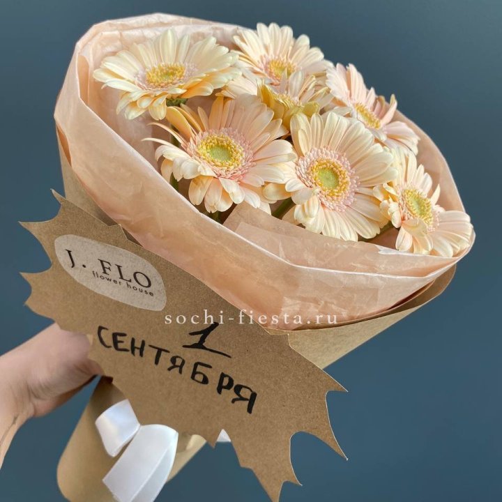 Букет гербер к 1 сентября в Курске