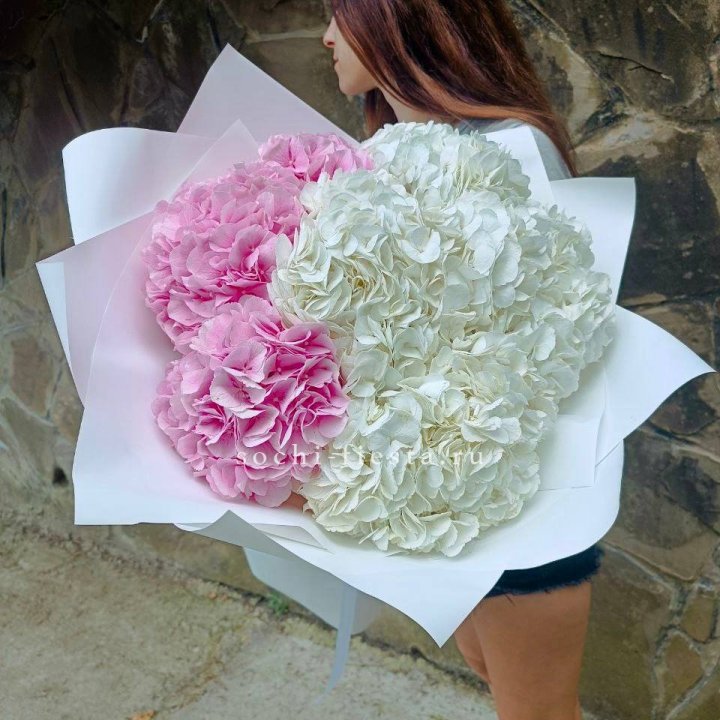 Букет гортензий №2 в Курске
