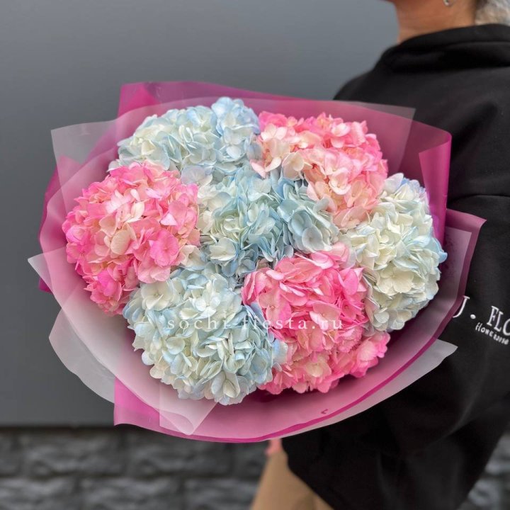 Букет гортензий "Тоника №2" в Курске