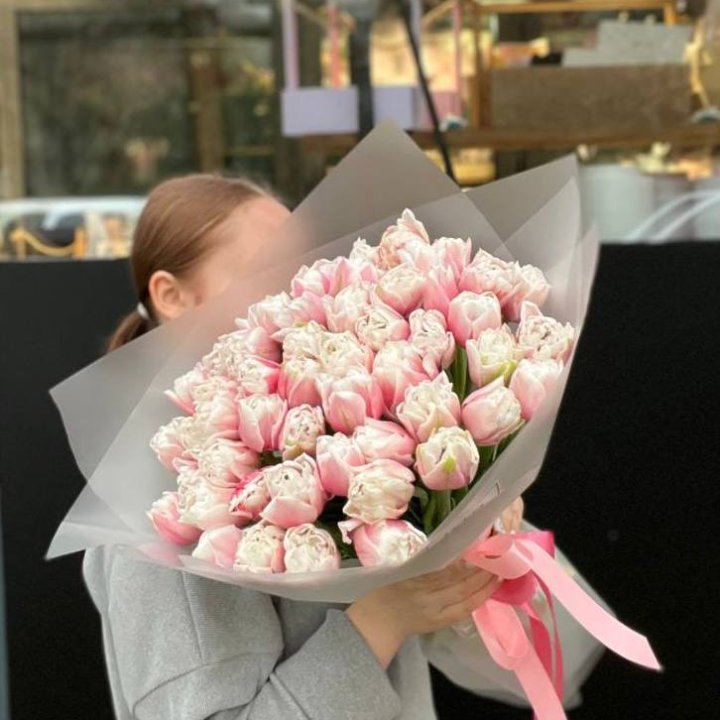 51 нежный тюльпан в Курске