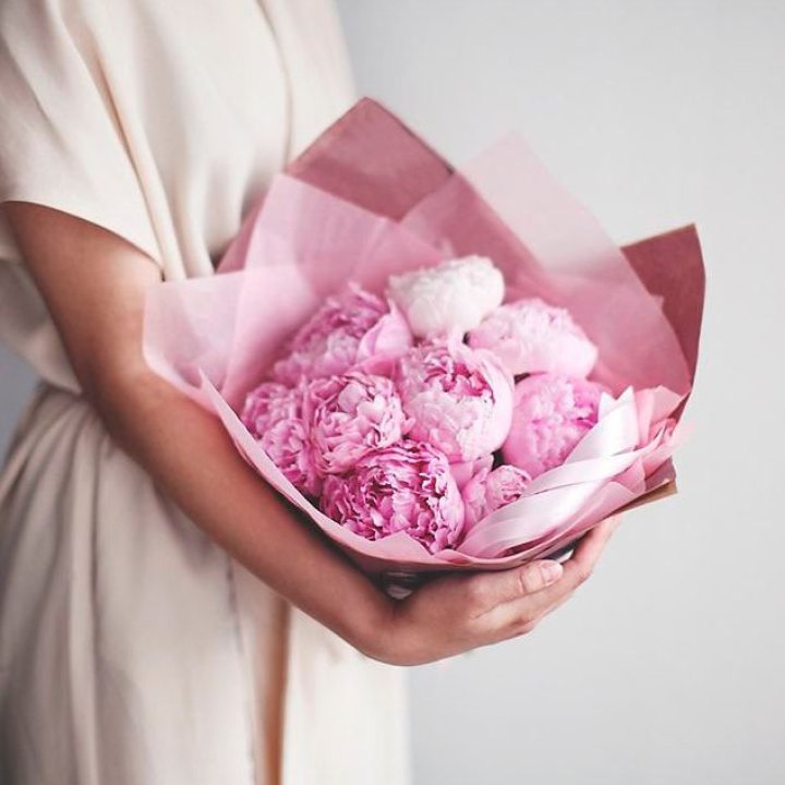 9 зефирных пионов в Курске