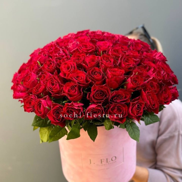 101 кенийская роза в цилиндре в Курске