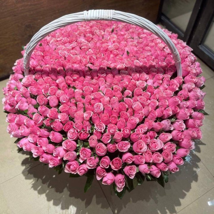 501 розовая роза в Курске