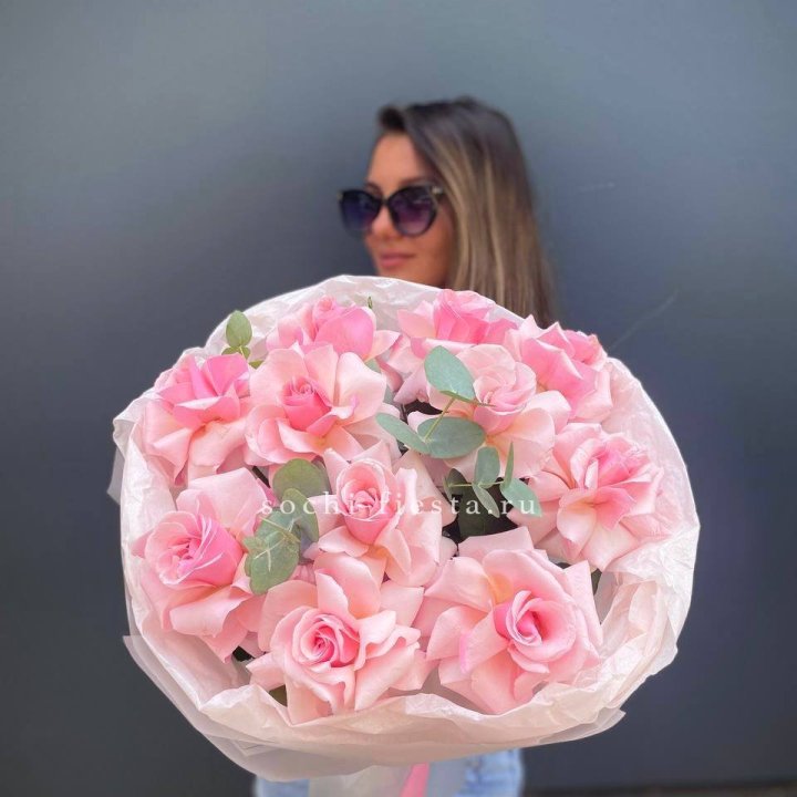 Букет роз "Минифу" в Курске