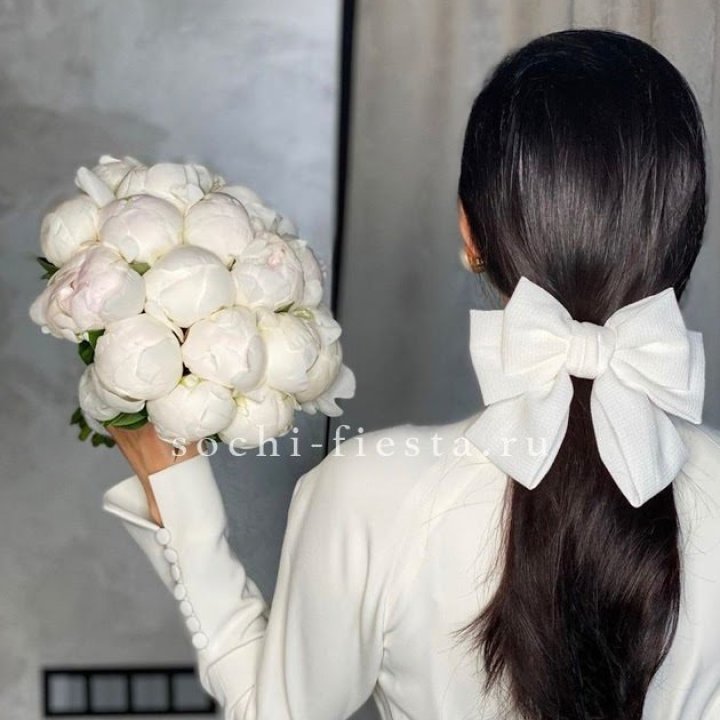 Свадебный букет пионов в Курске
