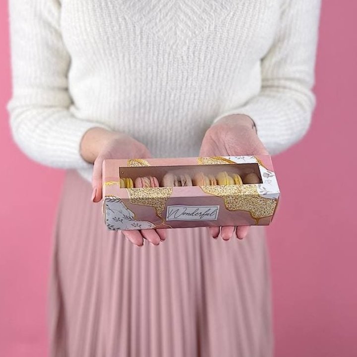 Коробка макаронс 5 шт. в Курске