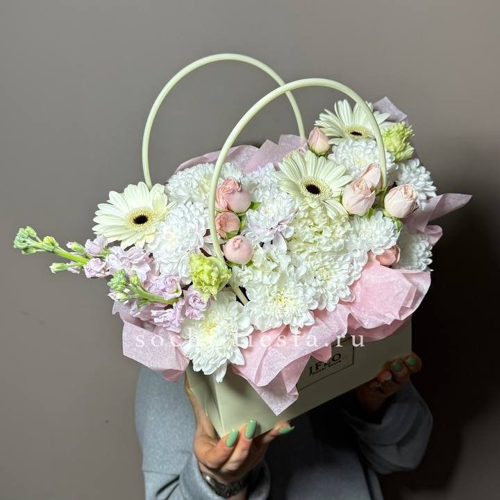 Сумочка "Белый рассвет" в Курске