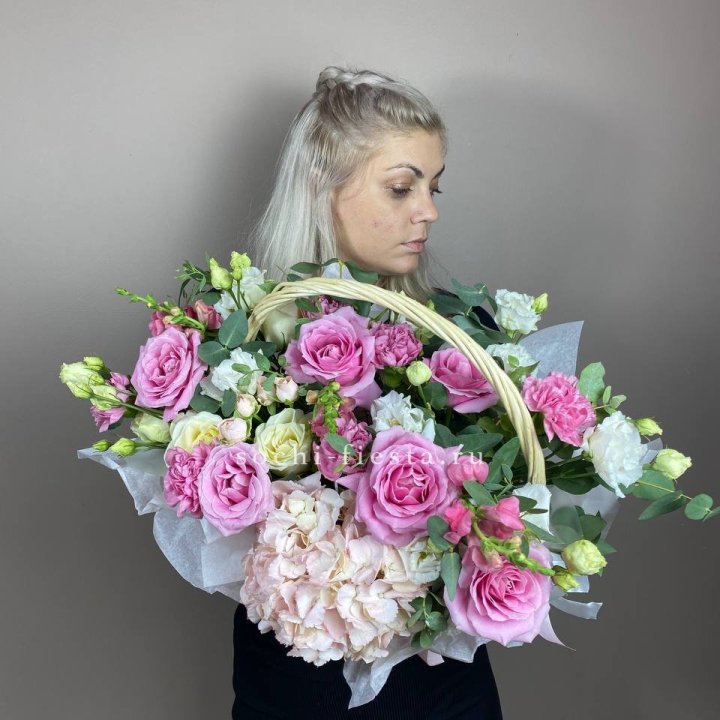 Цветочная корзина № 5 в Курске