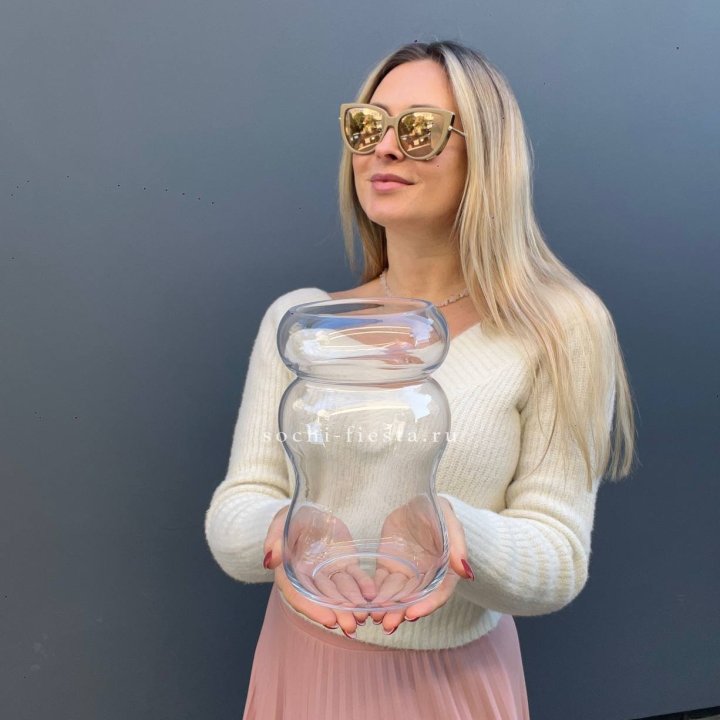 Стеклянная ваза №1 в Курске