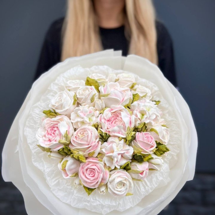 Сладкий букет из ЗЕФИРА нежный в Курске